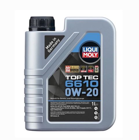 Avtomobil mühərrik yağı Liqui Moly Top Tec 6610 0W-20 1L (21660) — Bakı