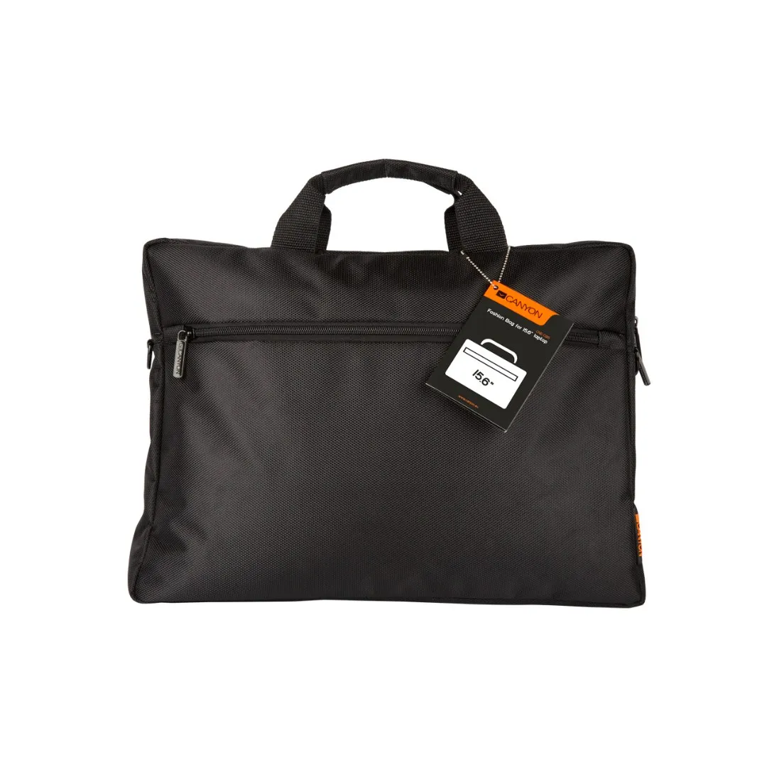 Notbuk üçün çanta Canyon B-2 Casual laptop bag 15,6 black (CNE-CB5B2) — Bakı