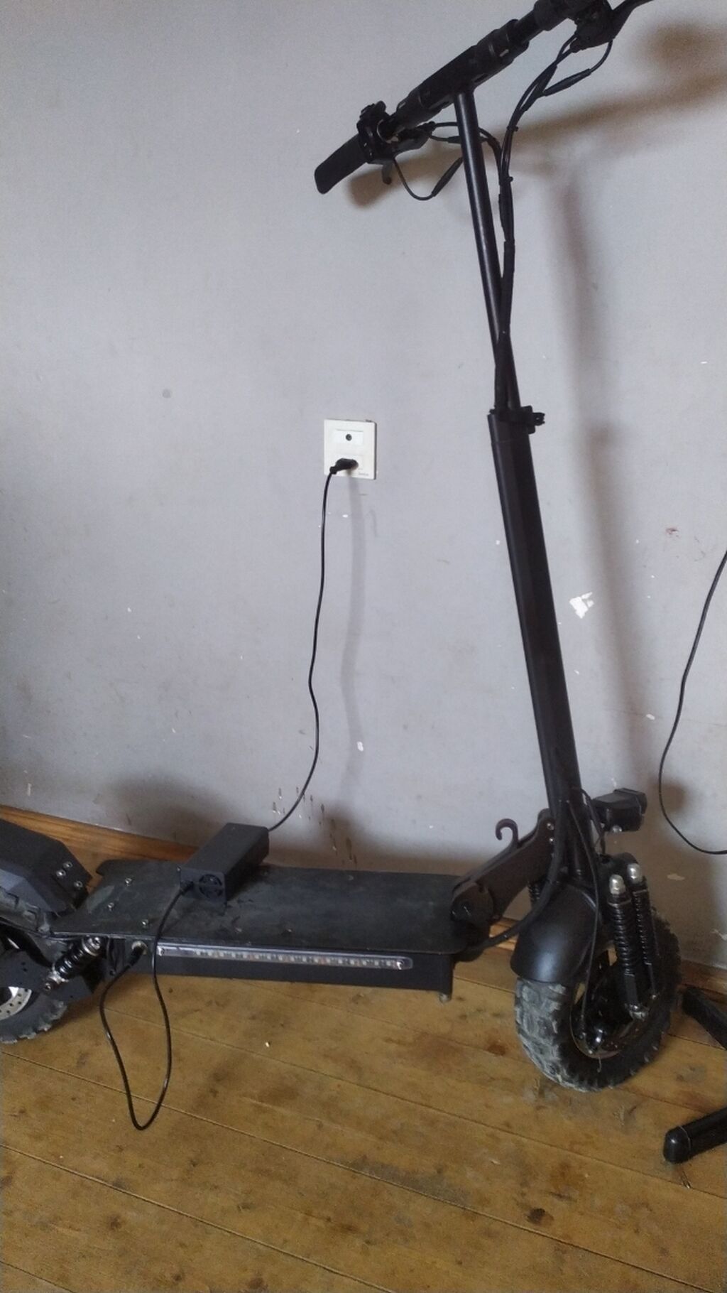 Elektrikli skuter – güclü off‑road model - Rəng: qara, iri — İdman, hobi, istirahət, Masazır (2)