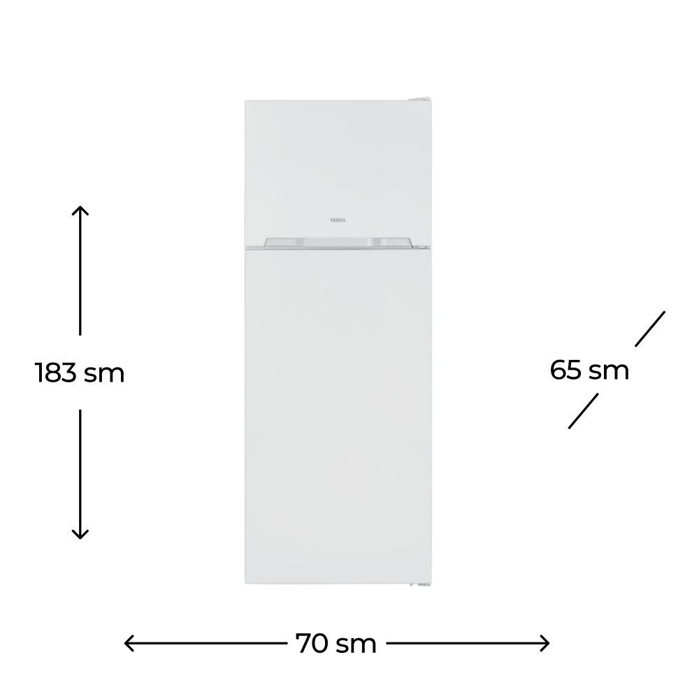 Soyuducu Vestel RS620TF3M-W — Soyuducular, Bakı (3)