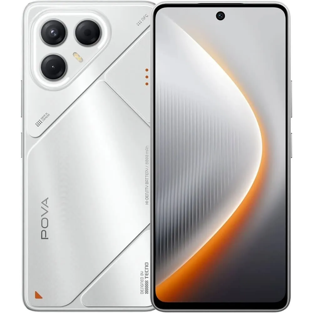 Smartfon Tecno Pova 7 8GB/256GB Magic Silver — Bakı