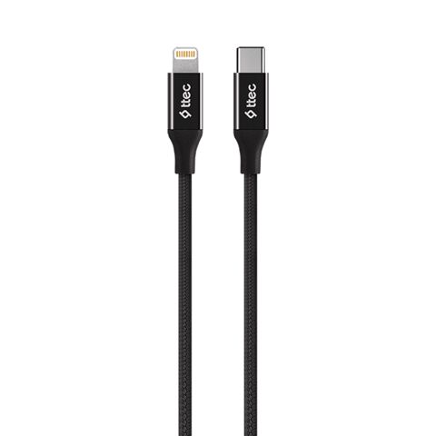 Naqil Ttec USB Type-C to Lightning 1.5 m 2DK41S Black — Bakı