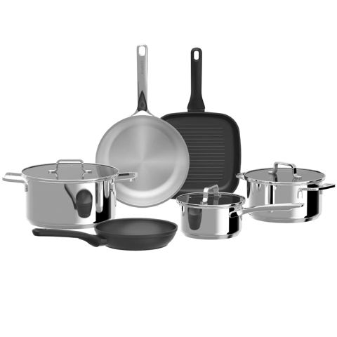 Qazan dəsti BergHOFF Helix 9 parça 1315089 — Bakı