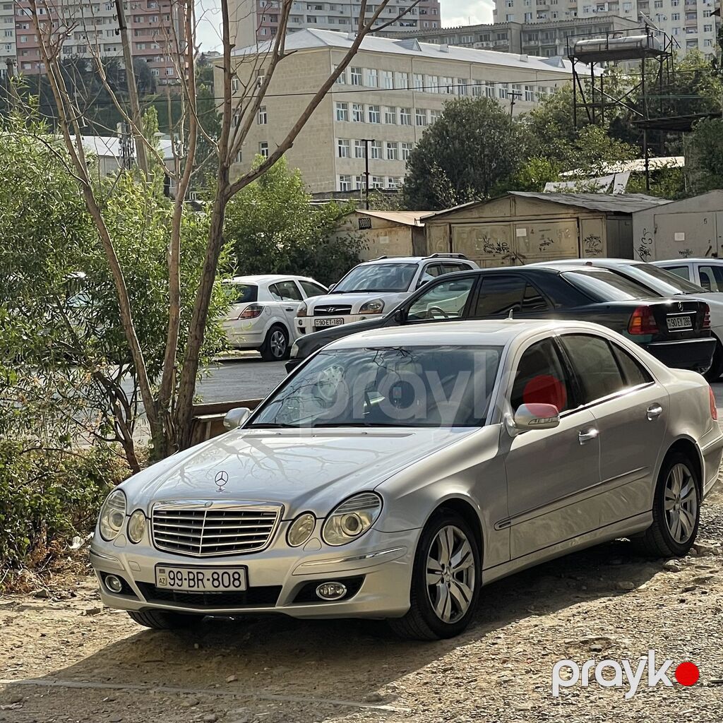 Mercedes-Benz E 280: 2.8 l 2007 il Sedan 99-BR-808 — Avtomobillər, Bakı (5)