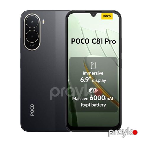 Poco C81 Pro 4/256 GB Black — Bakı