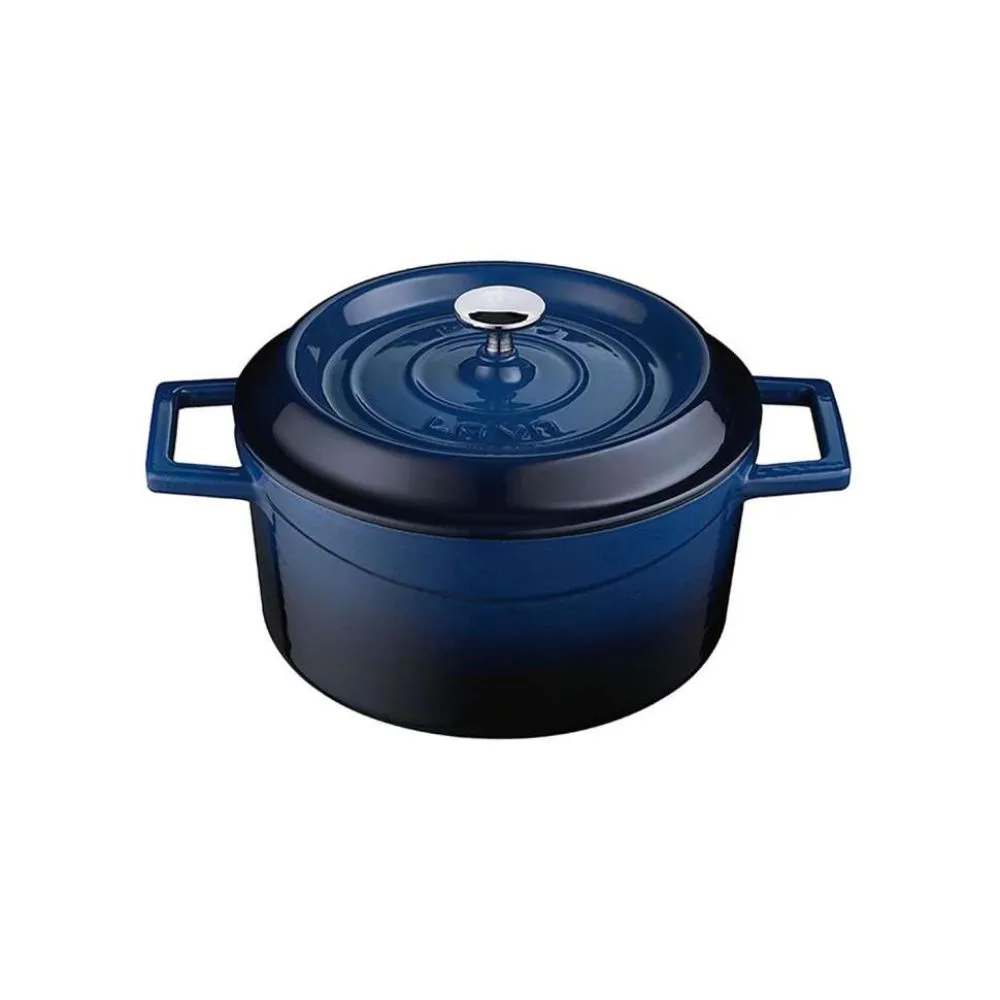 Qazan Lava Majolika 28 sm Blue (LV Y TC 28 PR K2 B) — Bakı