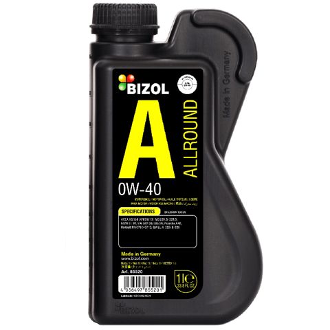 Mühərrik yağı Bizol Allround 0W-40 1 lt — Bakı