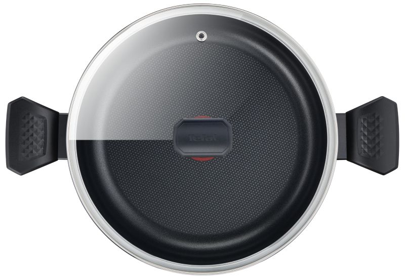 Qazan Tefal Titanium 1X SimplyClean Diffusion Altlıq Dərin 24 sm (2100118518) — Bişirmə qabları, Bakı