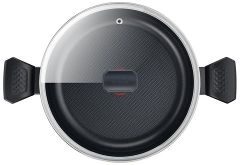 Qazan Tefal Titanium 1X SimplyClean Diffusion Altlıq Dərin 24 sm (2100118518) — Bakı