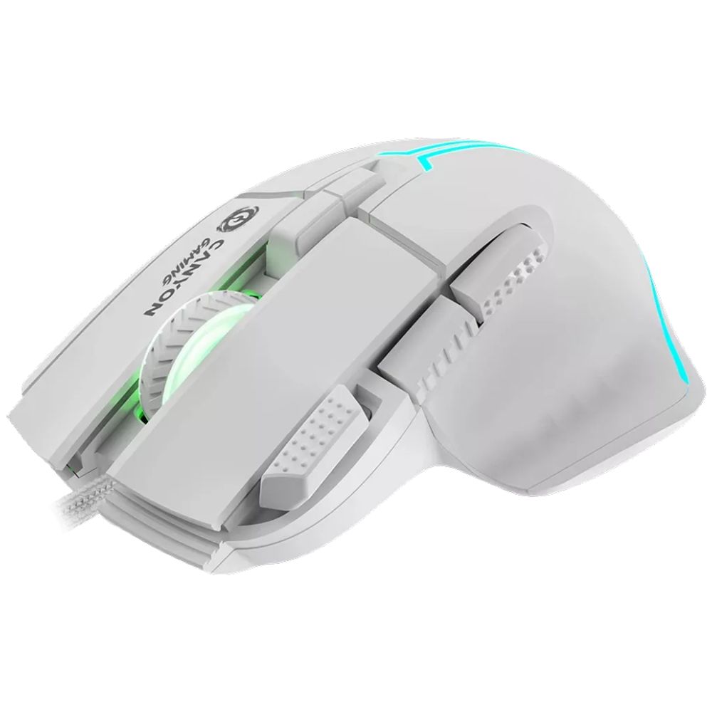 Gaming Mouse Canyon Fortnax GM-636 / CND-SGM636W White — Mallar, Bakı (3)