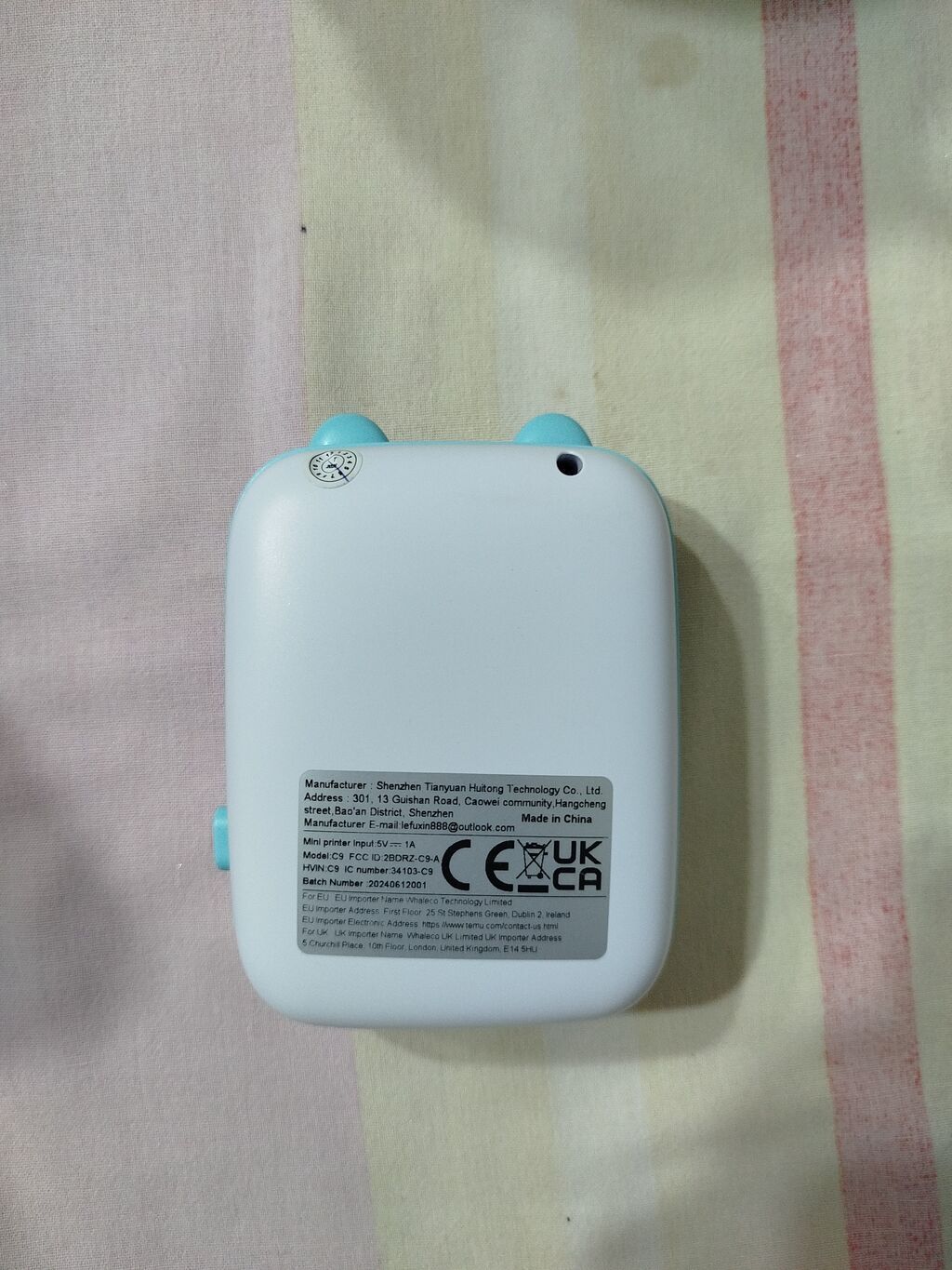 Məhsul: Portativ termal mini printer – Gotougo (şirin pişik üzü — Elektronika, Bakı (2)