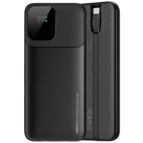 Recci RPB-P67 10000 mAh Black — Bakı