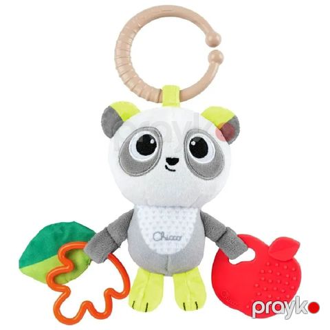 Chicco uşaq arabası üçün asma oyuncaq panda / 00011566000000 — 3 yoshgacha boʻlgan bolalar uchun oʻyinchoqlar