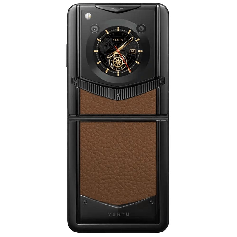 Vertu IronFlip Calf 12/512 GB Caramel Brown — Smartfonlar, Bakı (2)