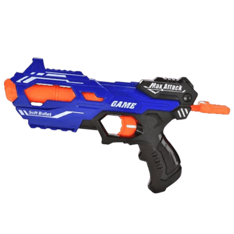 Gun Super Shoot Manual Soft Bullet Gun Huihong 9003A-6 Toys — Bakı