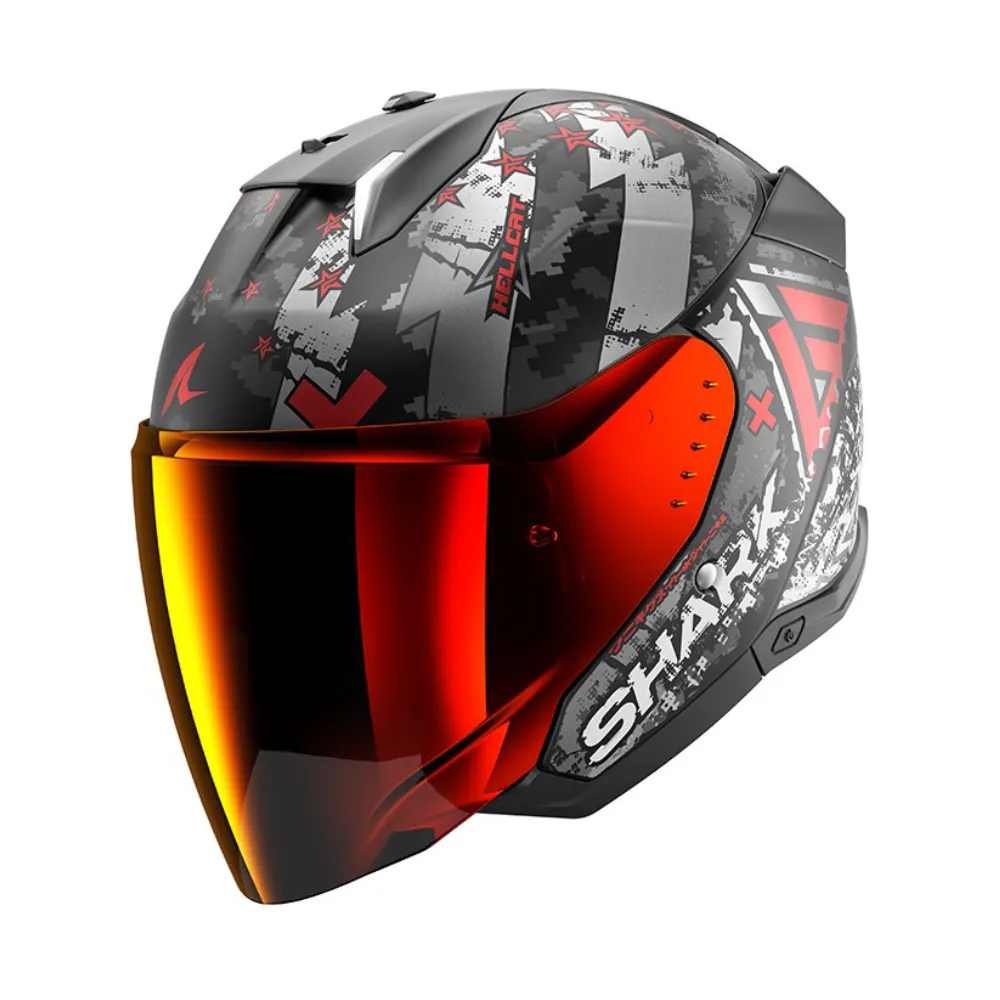 Dəbilqə Shark Helmet Skwal I3 Jet Hellcat Mat S (HE3511EKURS) — Мотоэкипировка