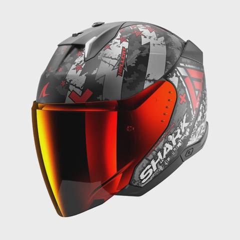 Dəbilqə Shark Helmet Skwal I3 Jet Hellcat Mat S (HE3511EKURS) — Мотоэкипировка