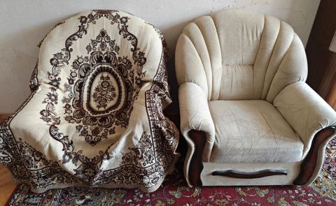 İşlənmiş, Kreslo-oturacaq, Parça, Kredit yoxdur, Çatdırılma yoxdur — Bakı