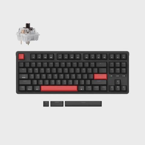 Oyun klaviaturası Keychron C3 Pro Red Backlight Brown Switch (C3P-A3-AZ) — Baku Electronics — Computers & Laptops