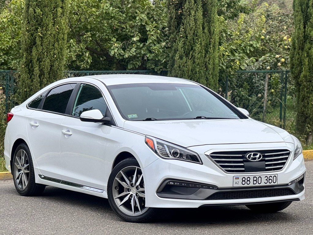 Hyundai Sonata, 2.0 L, 2016 il, 124 000 km — Avtomobillər, Bakı (2)