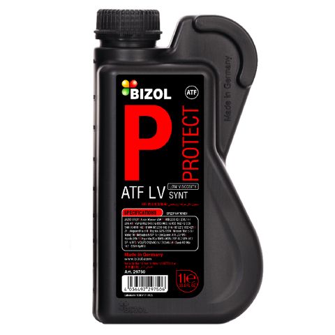Sürətlər qutusu üçün yağ Bizol Protect ATF LV Synt 1 lt — Bakı