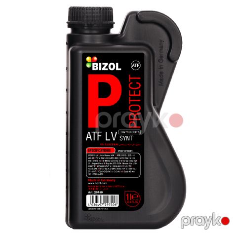 Sürətlər qutusu üçün yağ Bizol Protect ATF LV Synt 1 lt — Bakı
