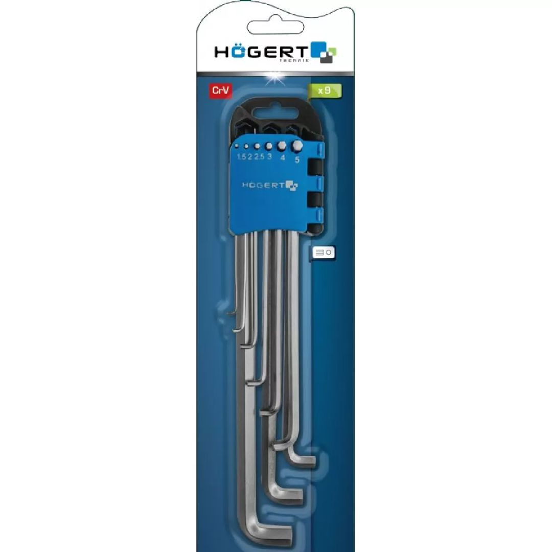 Açar dəsti Hogert HT1W807 9 ədəd — Açarlar, Bakı (2)