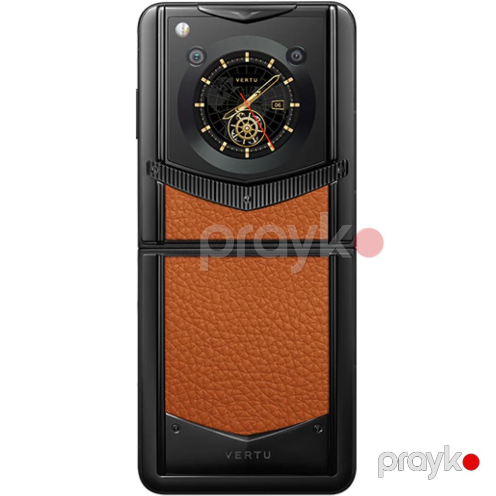 Vertu IronFlip Calf 12/512 GB Dawning Orange — Smartfonlar, Bakı (2)