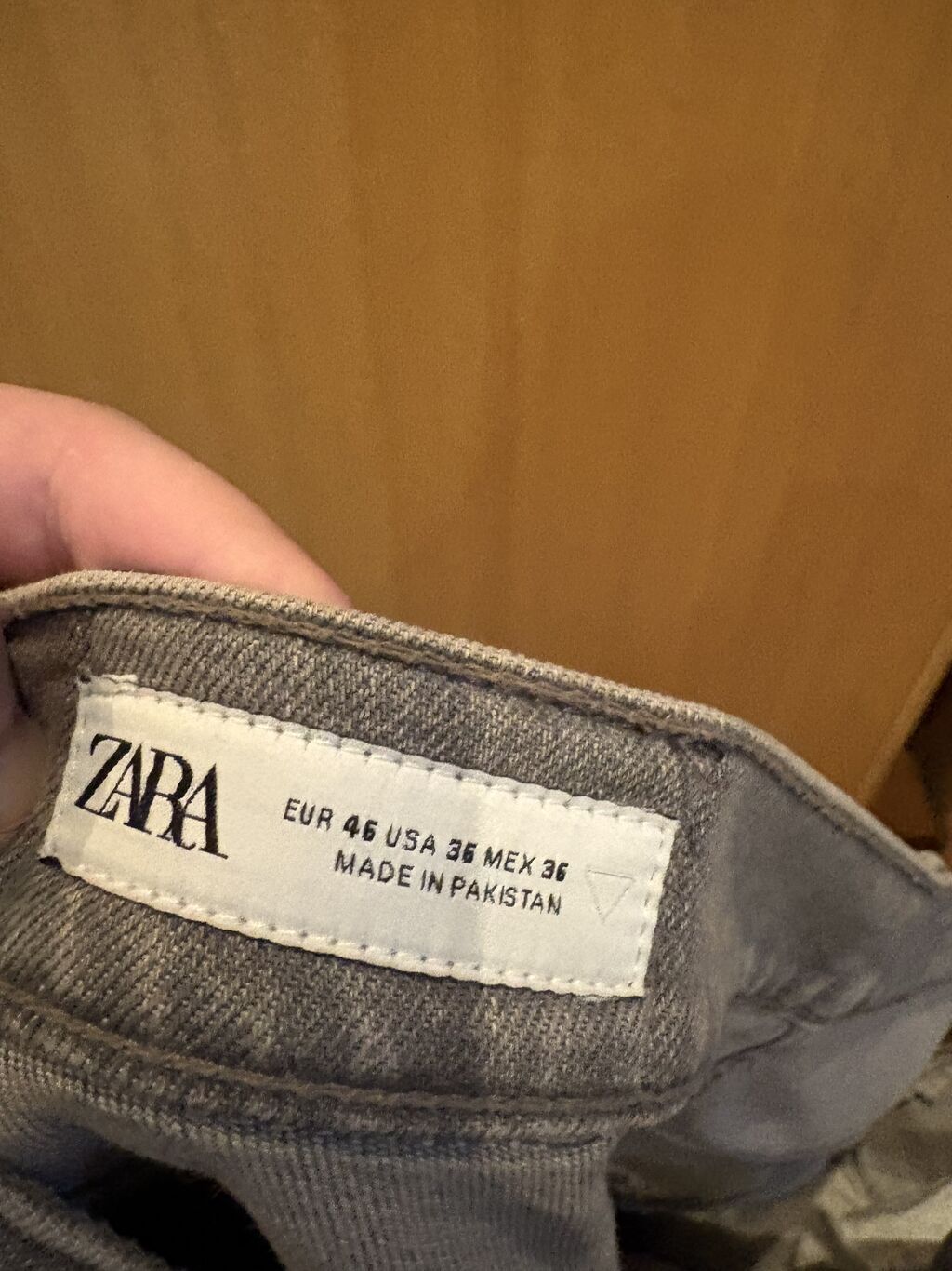 Cins şalvar, Zara, XL — Şəxsi əşyalar, Bakı (3)