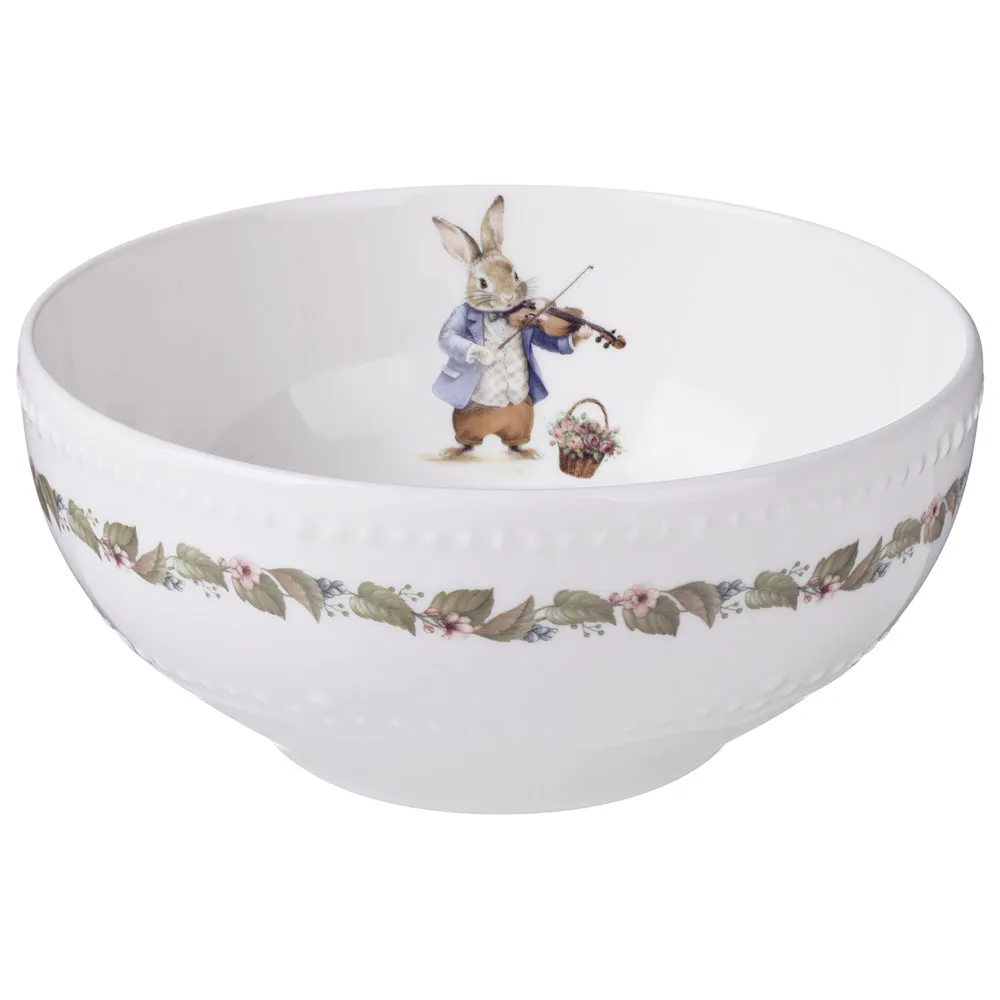 Salat qabı Lefard Rabbits family, farfor, 800 ml (425-292) — Dining tableware