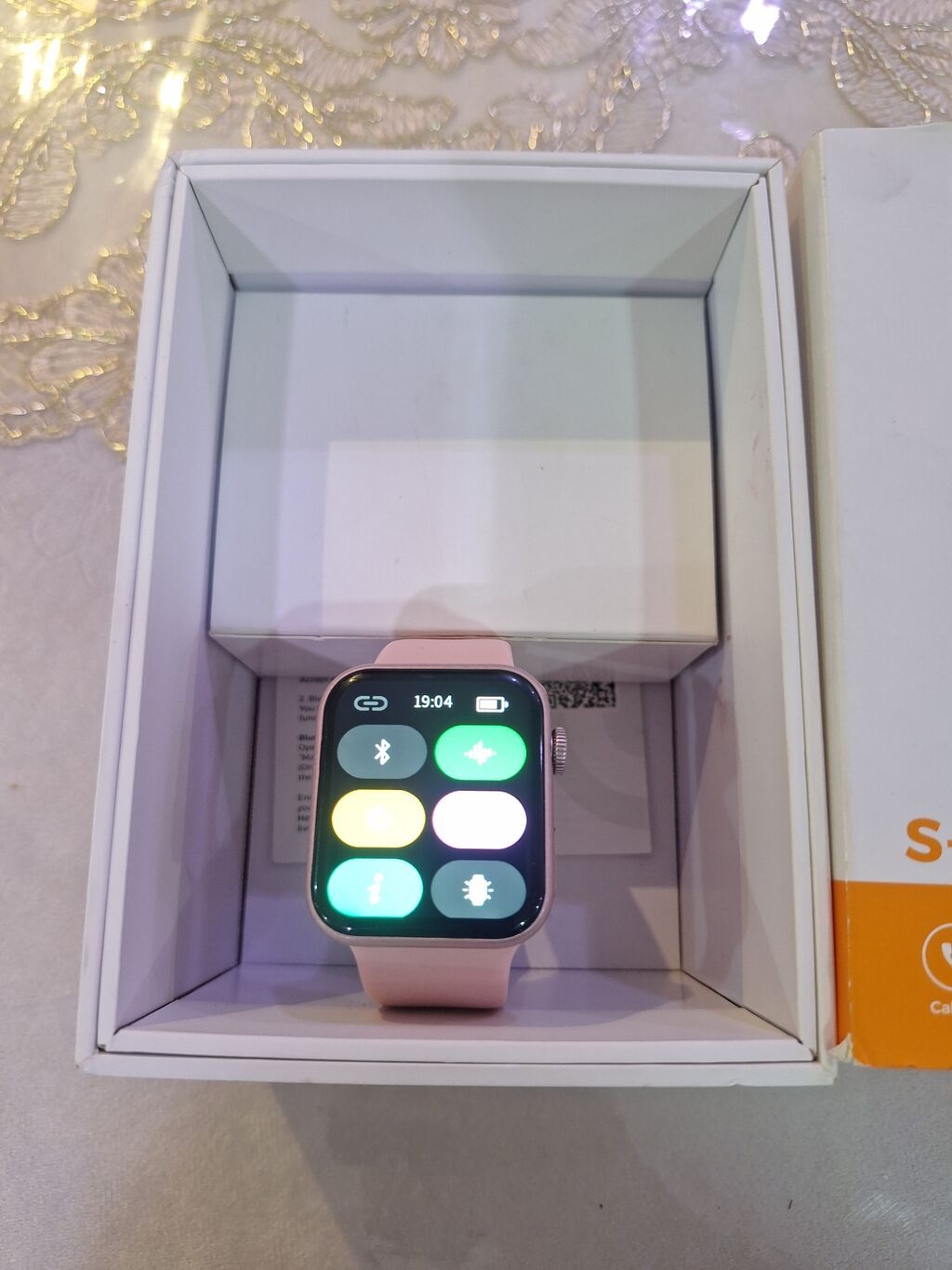 Yeni, Smart saat, Euroack, Suya davamlı, rəng - Çəhrayı — Aksesuarlar, Gəncə (7)