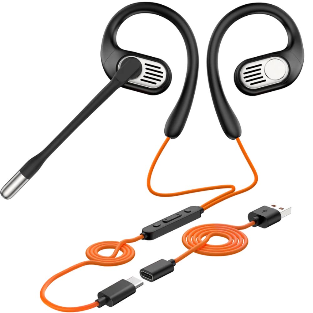 Qulaqlıq OneOdio OpenRock Link 10 Black — Simli qulaqlıqlar, Bakı (2)