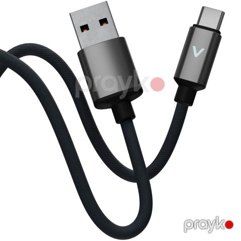 Naqil Euroacs EU-Z203 USB Type-A to USB Type-C Light 1 m ACHRKA842663 Black — Bakı