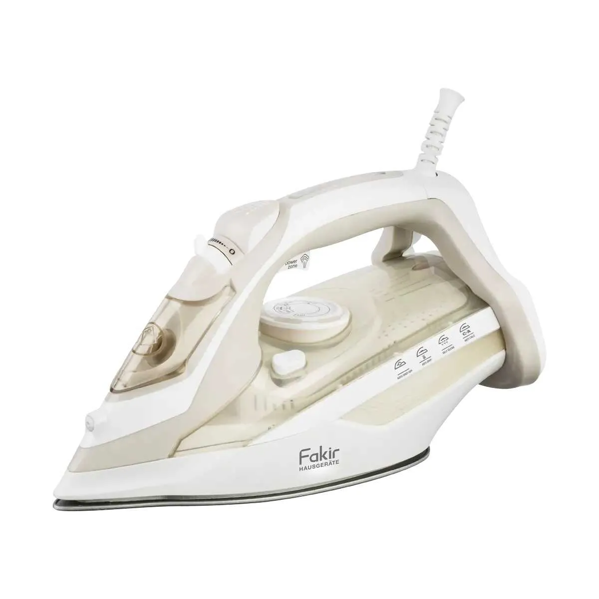 Buxarlı ütü Fakir Valens Steam iron Beige (8682511905146)
