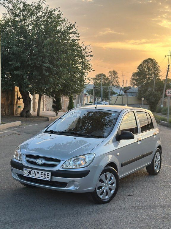 Hyundai Getz, 1.4 L, 2009 il, 136 000 km — Avtomobillər, Gəncə (2)