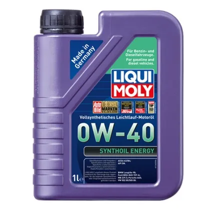 Avtomobil mühərrik yağı Liqui Moly Synthoil Energy 0W-40 1L (1922/1360) — Bakı