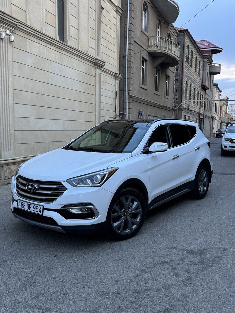 Hyundai Santa Fe, 2.0 L, 2017 il, 194 000 km — Avtomobillər, Bakı (5)