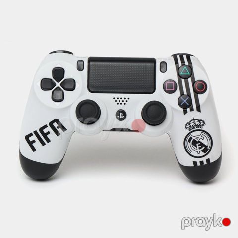 PlayStation DualShock tərzində oyun pulti – Fıfa və Real Madrid temalı — Bakı