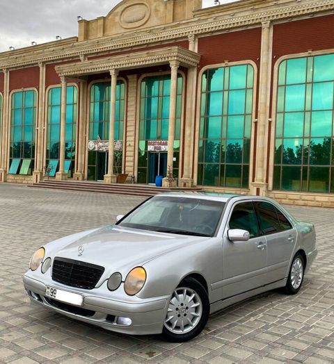 Mercedes E 200, 2.2 L, 1999 il, 257 481 km — Şirvan