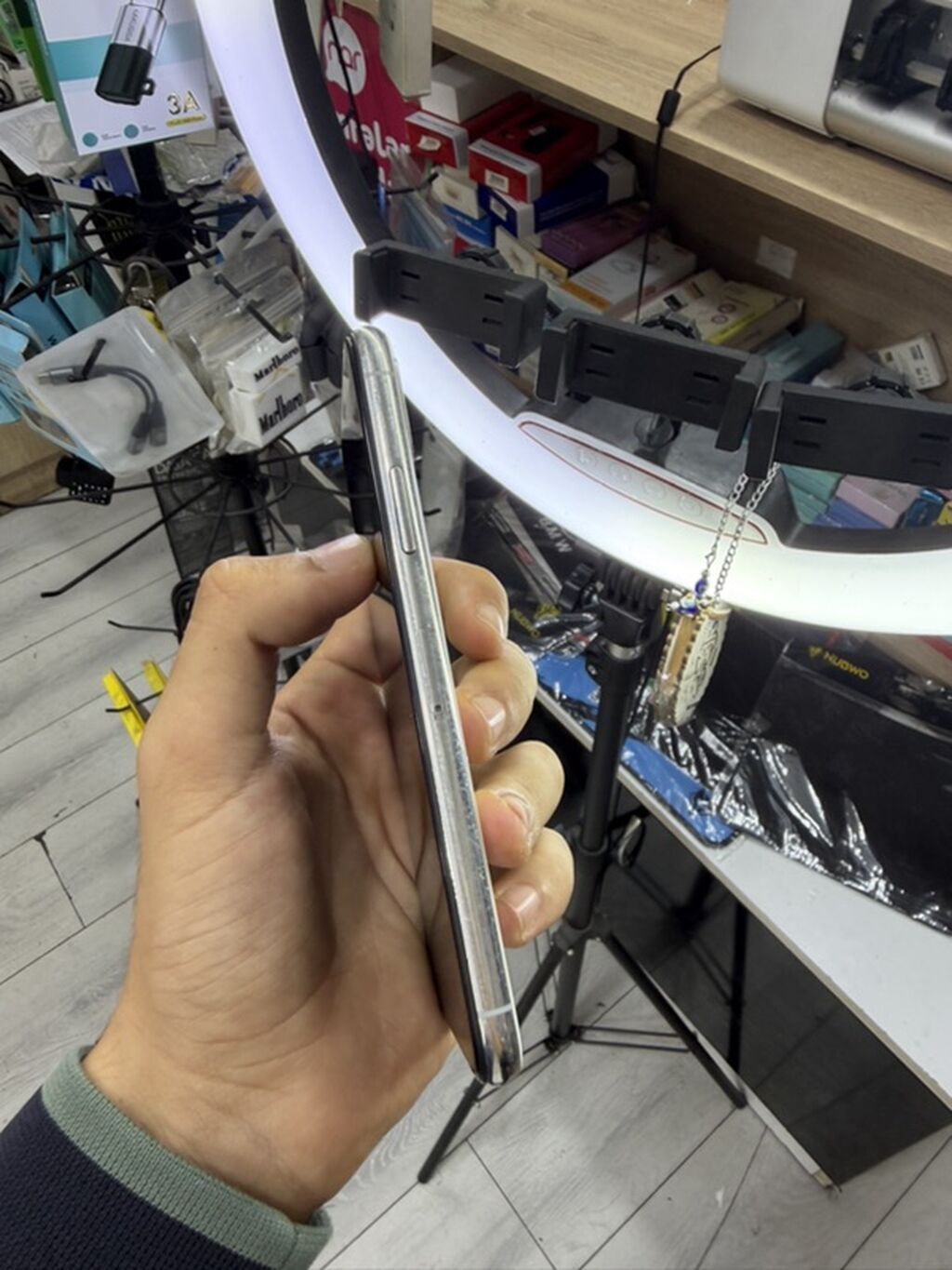 IPhone X, 64 GB, Gümüşü — Apple iPhone, Bakı (3)