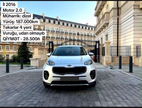 KIA Sportage, 2016 il — Bakı