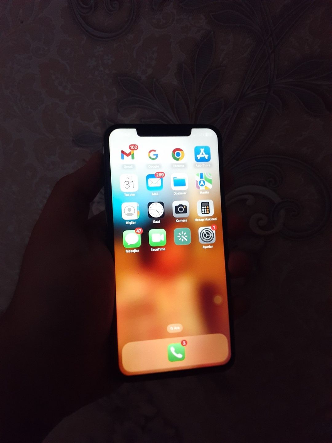 Apple iPhone XS Max Gold 64GB/4GB — Smartfonlar, Bakı (3)