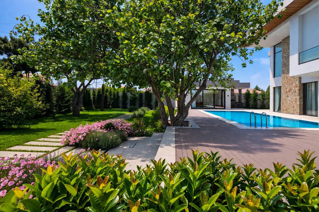Satılır 6 otaqlı həyət evi/bağ evi 500 m² — Ev, villa, Bakı (4)
