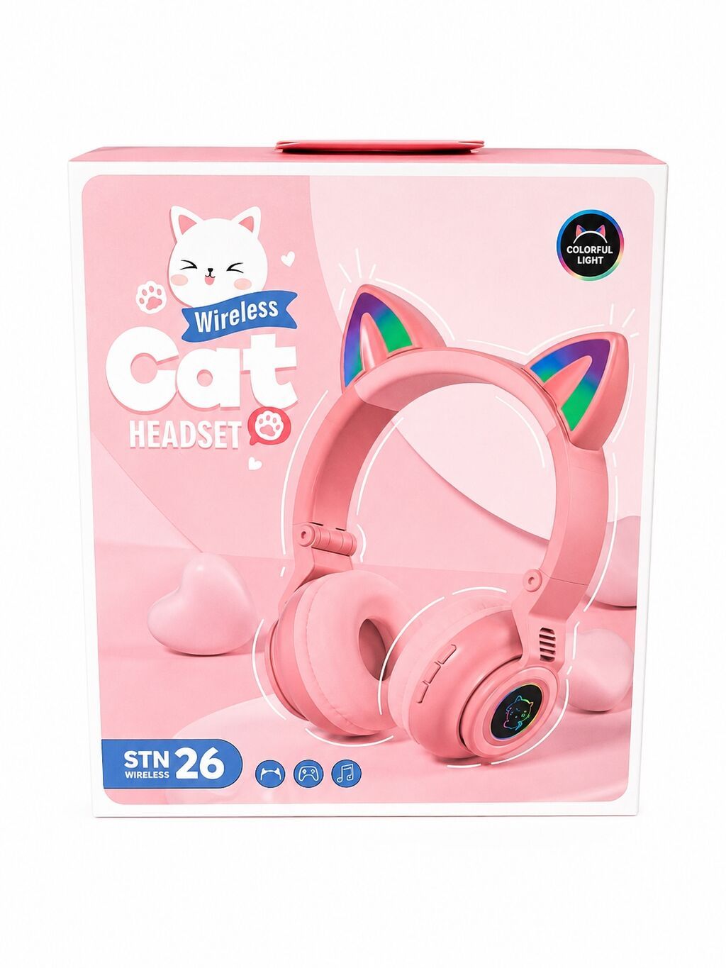 Məhsul: STN-26 Wireless Cat Headset - Simsiz qulaqlıq, pişik qulağı — Qulaqcıqlar, Bakı