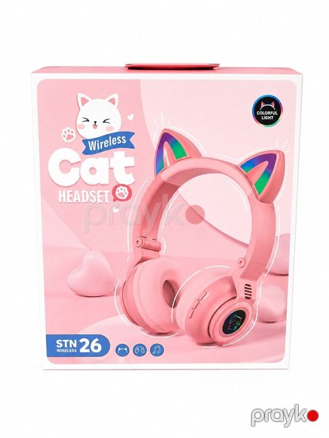 Məhsul: STN-26 Wireless Cat Headset - Simsiz qulaqlıq, pişik qulağı — Bakı