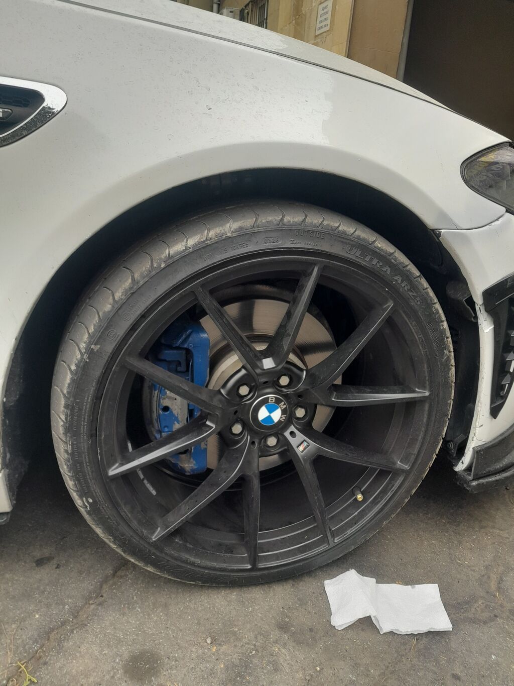 BMW M Performance üslublu təkər diskləri və şinlər dəsti - Rəng: mat — Avto, Masazır (2)