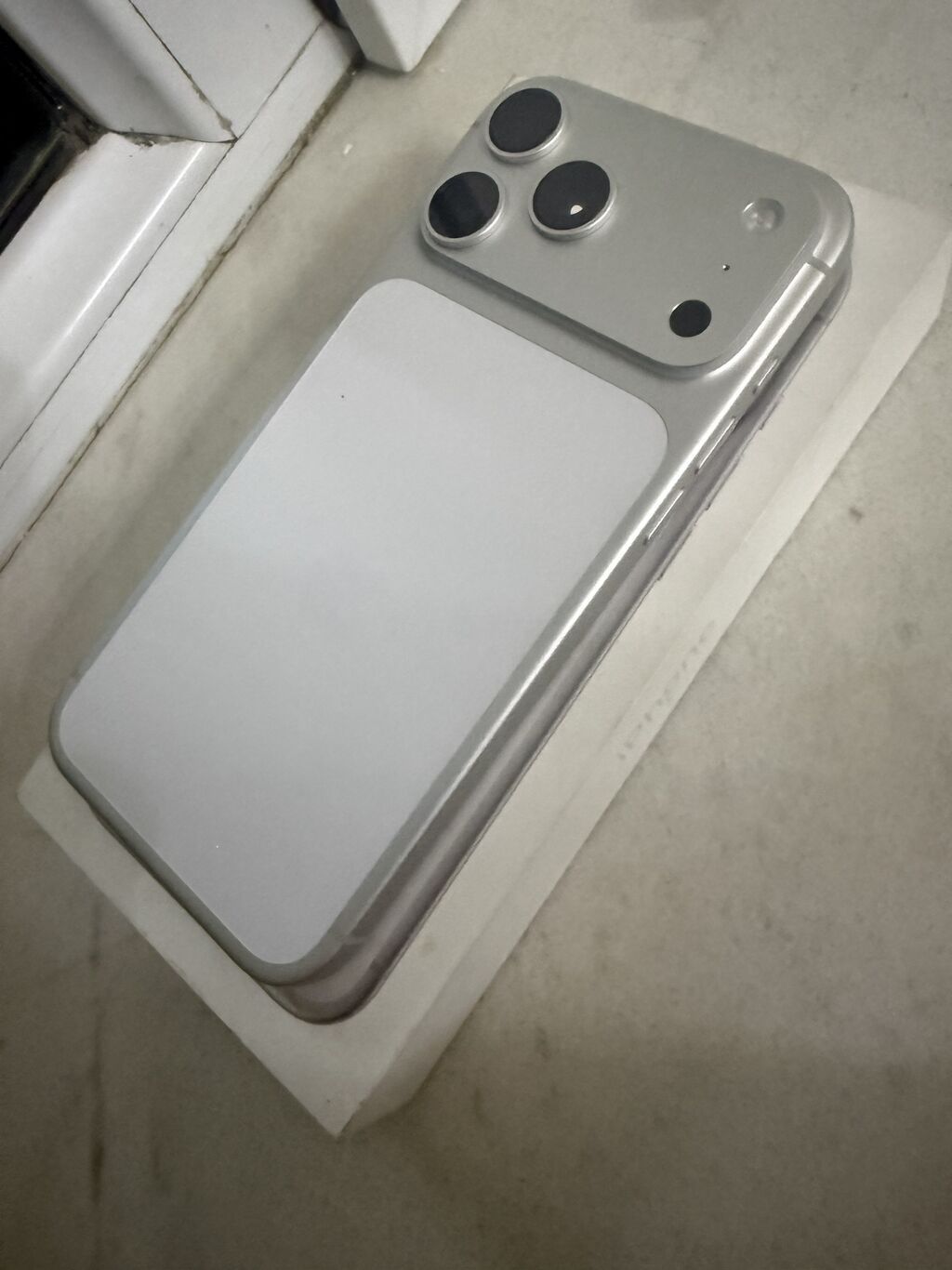 IPhone 17 Pro Max, 256 GB, White Titanium — Apple iPhone, Bakı