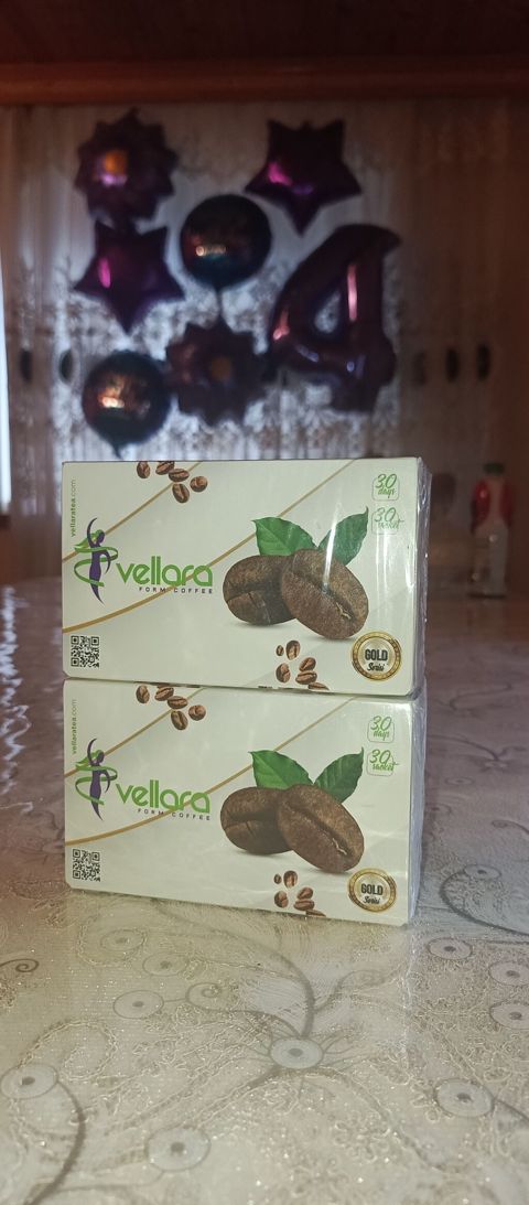 Vellara Form Coffee – Gold Series Premium Məhsul: Arıqlama üçün qəhvə — Masazır