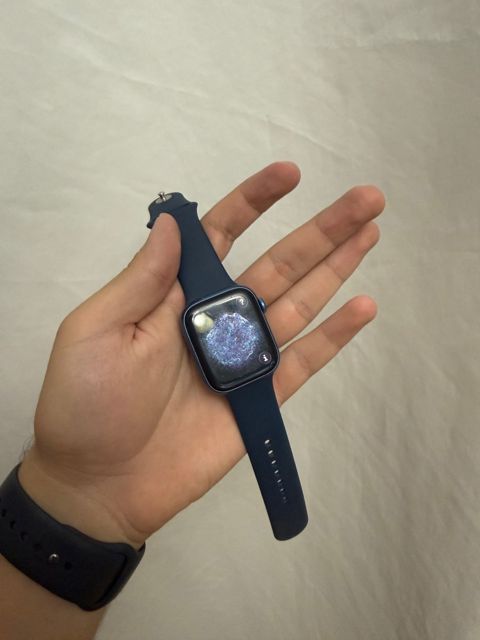 Apple Watch Series 7 Aluminum Blue 45mm — Bakı