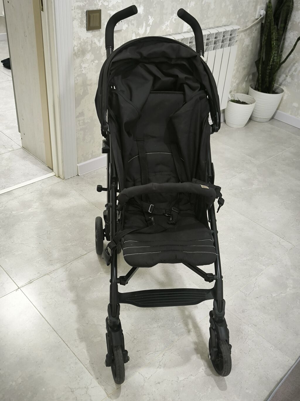 Chicco uşaq arabası – qara rəng - Brend/model: Chicco (etiketdə — Uşaq nəqliyyatı, Bakı (5)